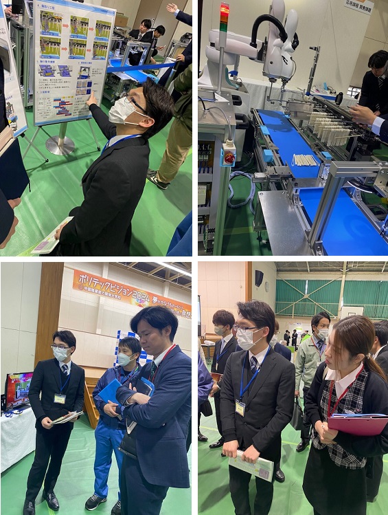 内定者の研究成果説明・展示会に参加しました！