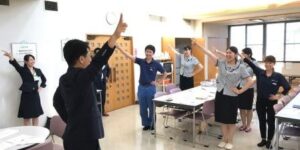 トマト銀行様に、ビジネスマナー研修会を開催して頂きました。