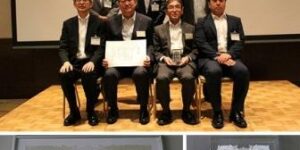 イーグル工業㈱より、2017年度改善活動に関する努力賞をいただきました。